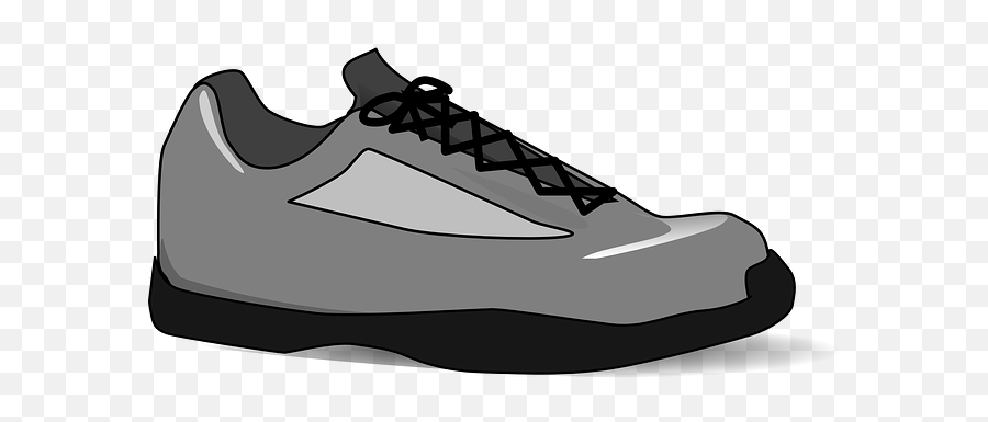 Sneaker Boots Shoes Shoe Print Clip Art Free Vector In 2 - Cartoon Shoe Transparent Background Emoji,Emoji Tennis Shoes