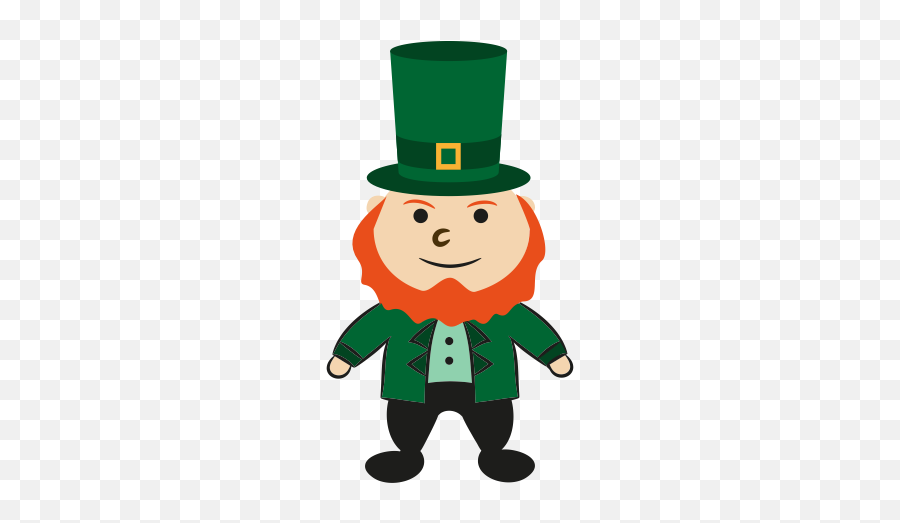 Happy Man Icon At Getdrawings Free Download - Saint Patricks Day Icon Transparent Emoji,Leprechaun Emoticons