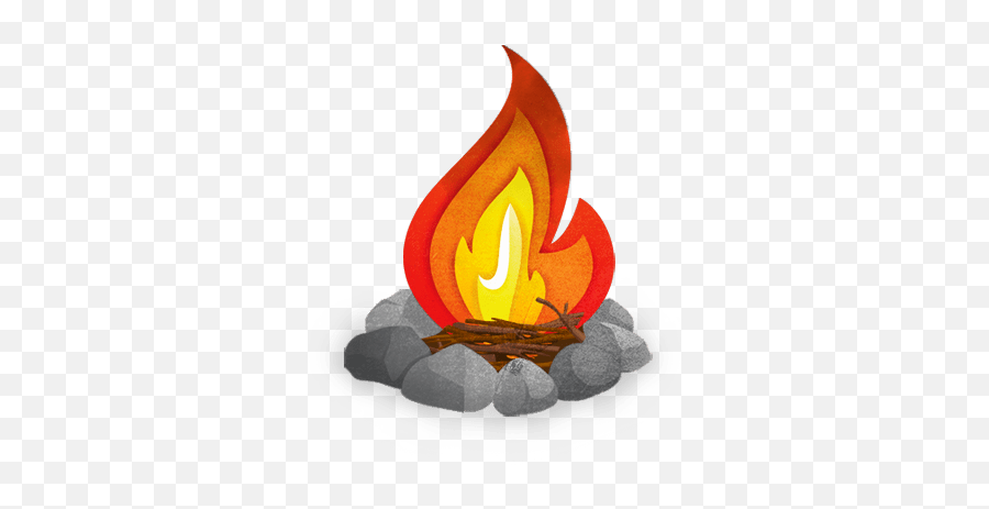 Download Campfire - Campfire Emoji,Is There A Campfire Emoji