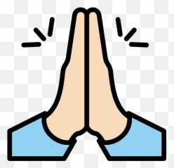 Palms Up Together Emoji Clipart -
