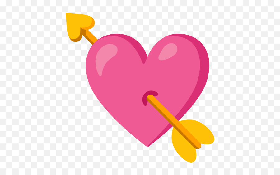 Heart With Arrow Emoji - Heart Arrow,Emoji Heart Meanings