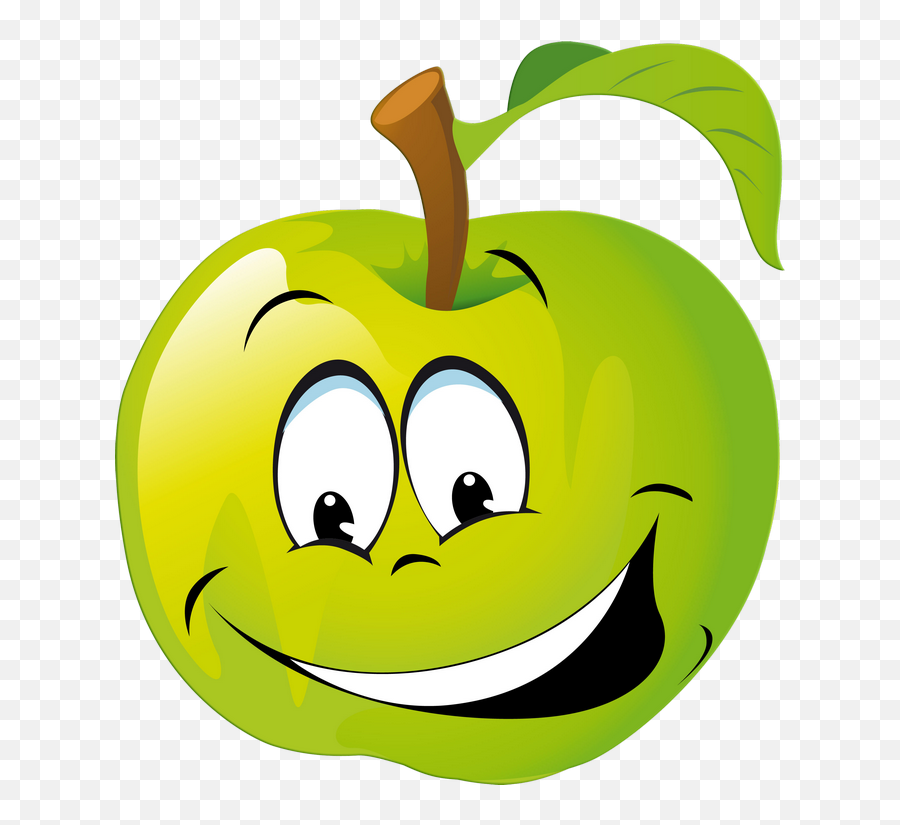 Islamic Cartoon Smiley Cartoon - Apfel Smiley Emoji,Beaver Emoji