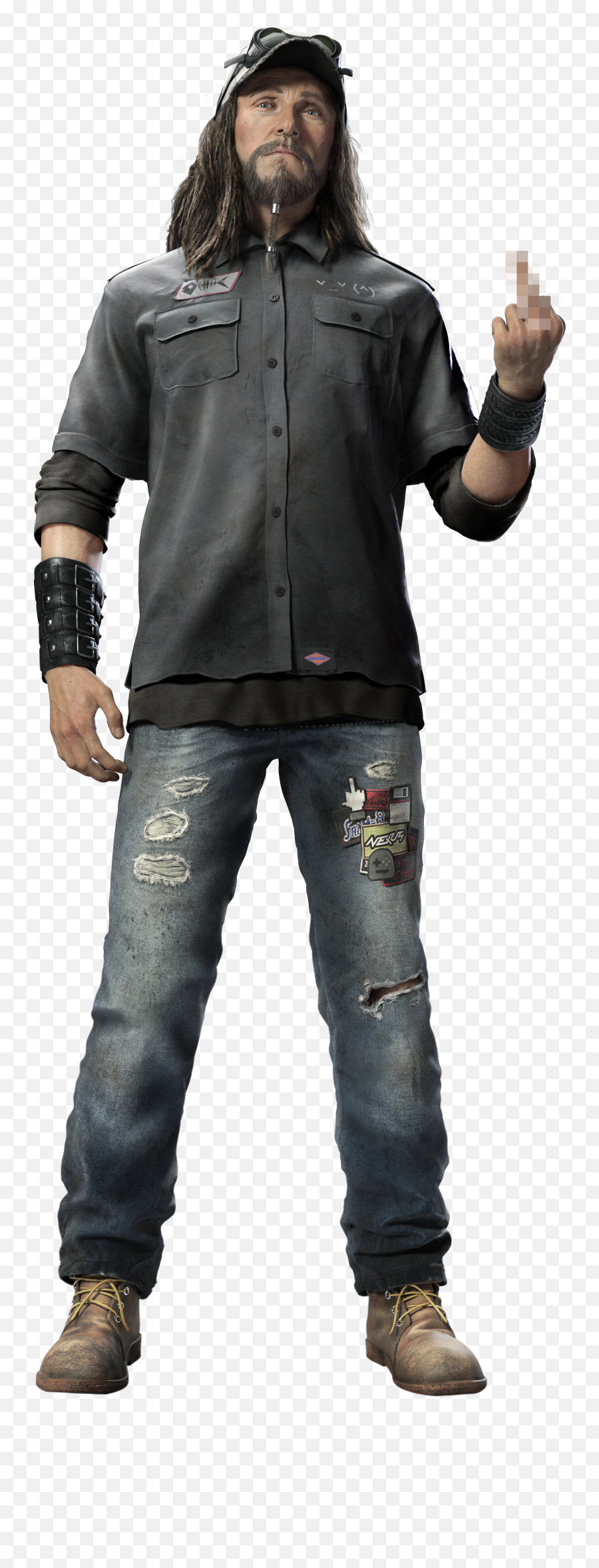 Raymond Kenney Watch Dogs Wiki Fandom - T Bone Watch Dogs Emoji,Nude Emoji