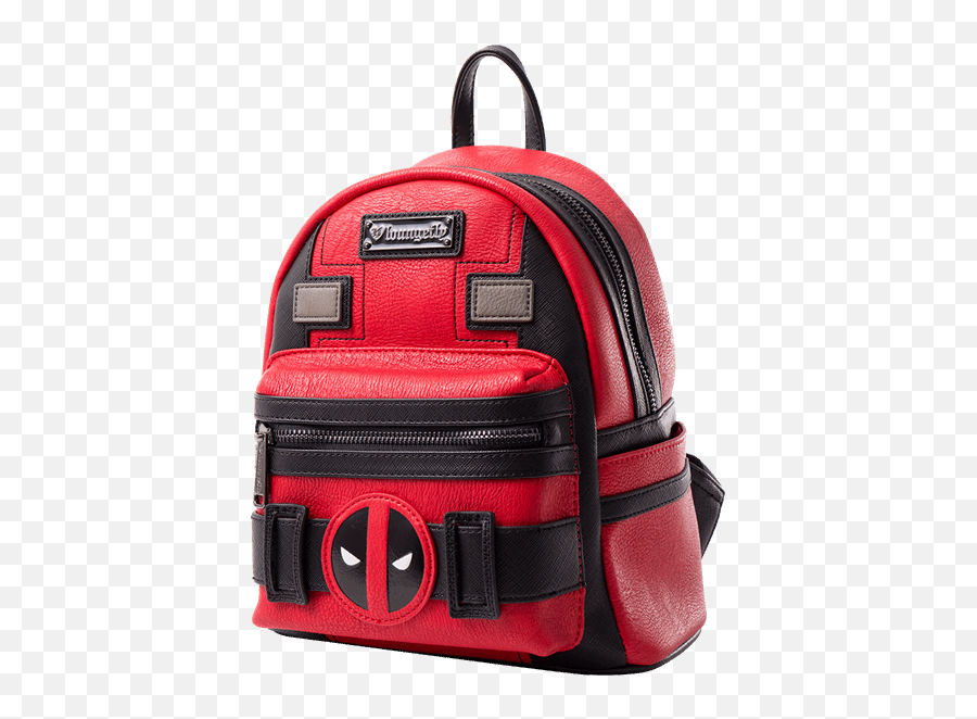 Marvel - Deadpool Loungefly Mini Backpack Zing Pop Culture Hiking Equipment Emoji,Emoji Backpack For Boys