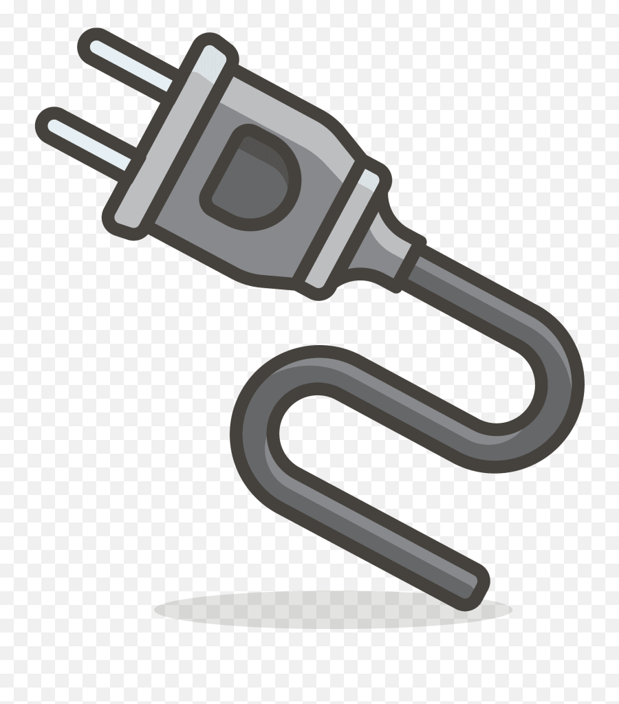 Electric Plug Emoji Clipart - Plug Clipart Png,Plug Emoji Png