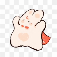Happy Cute Rabbit Png Image Emoji