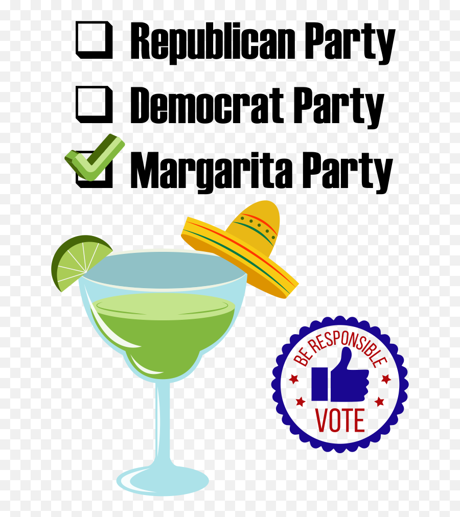 Vote Margarita Party - Classic Cocktail Emoji,Margarita In Emojis