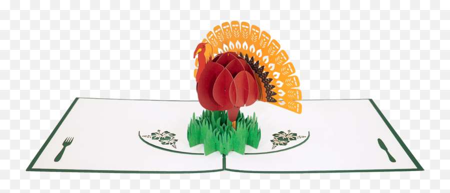 Turkey Thanksgiving Pop Up Card - Turkey Thanksgiving Pop Up Emoji,Turkey Emoji