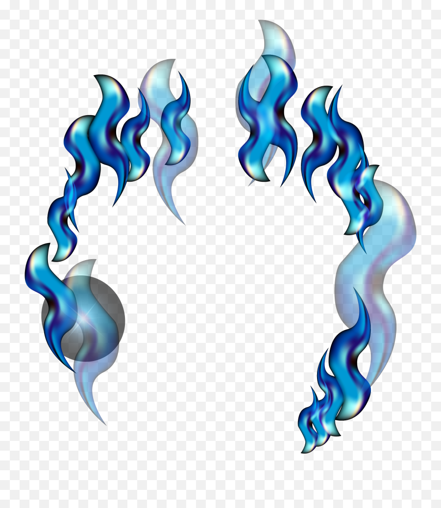 Download Hd Blue Flame Png Picture - Blue Flame Png Emoji,Blue Flame Emoji