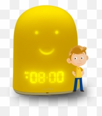 Designer Child Clock And Baby Monitor - Reveil Enfant Emoji,Thanks Emoticon