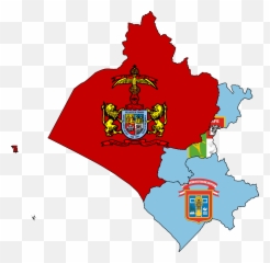Flag Map Of Provinces Lambayeque - Peru Emoji