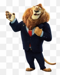 Mayor Lionheart - Zootopia Mayor Lionheart Emoji,Tony The Tiger Emoji
