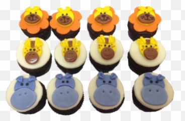 Fondant Cupcakes - Emoji