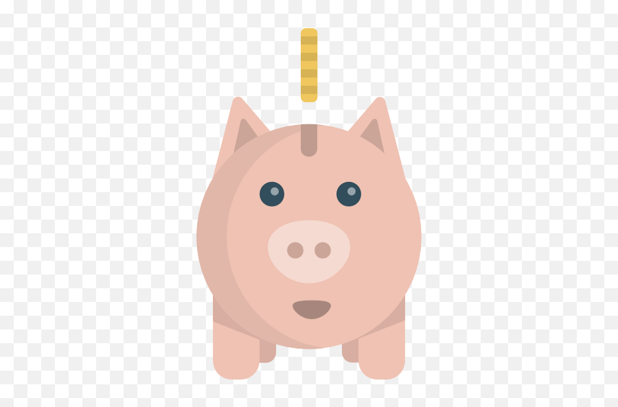 Piggy Bank Free Vector Icons Designed - Porco Cofre Png Emoji,Piggy Bank Emoji