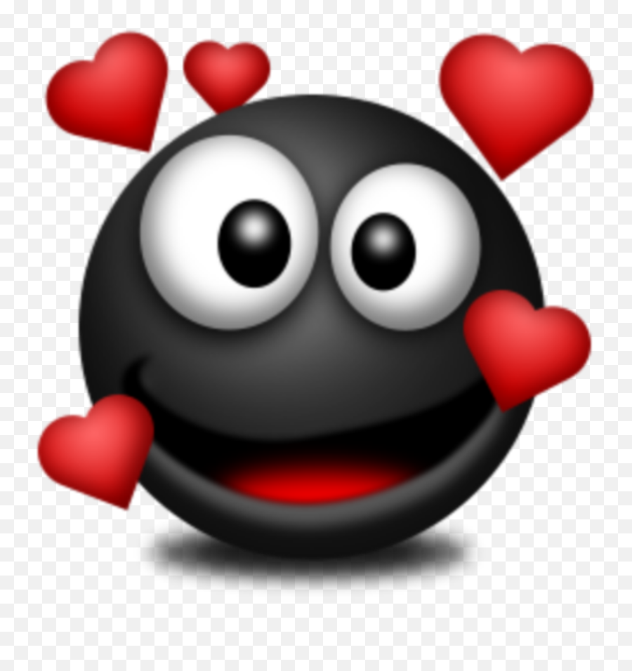 Download Mq Black Red Heart Hearts Love Emojis Emoji - Black Nd Red Heart Hd,Red Emojis