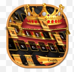 Luxury Royal Crown Keyboard - Badge Emoji,Crown Emoji Keyboard