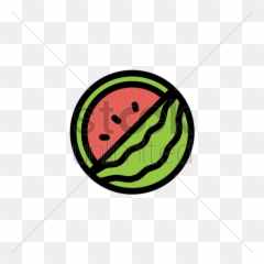 Watermelon Vector Image - Watermelon Emoji,Watermelon Emoticon