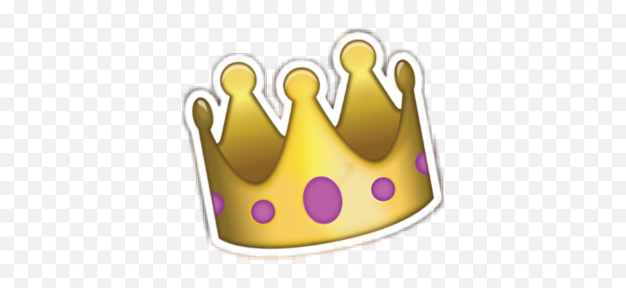 Crown Emoji - Sticker By Pati Clip Art,Crown Emoji - free transparent ...