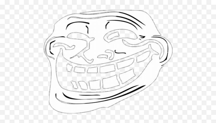 Trollface Meme Memes - Good Luck Troll Face Emoji,Trollface Emoji