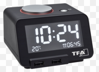 Tfa 60201701 Homtime Digital Alarm Clock - Home Time Clock Emoji,Alarm Clock Emoji