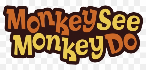 Qubo - Show Monkey See Do Logo Emoji