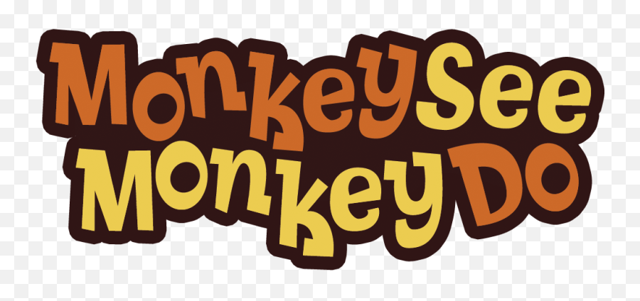 Qubo - Show Monkey See Monkey Do Monkey See Monkey Do Logo Emoji,Monkey See Emoji