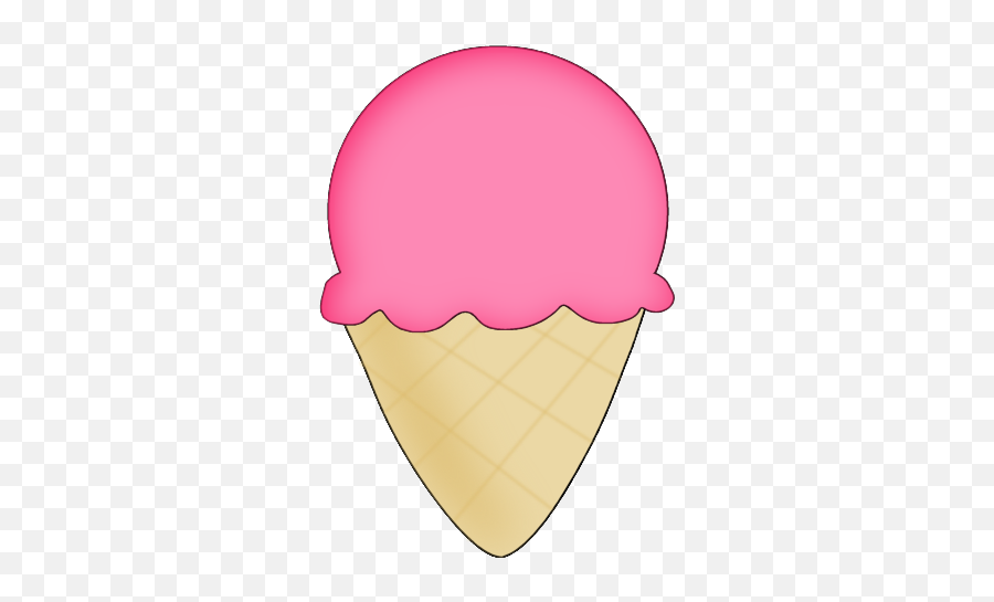 Ice Cream Cone Clipart Of Ice - Ice Cream Cone Emoji,Emoji Ice Cream