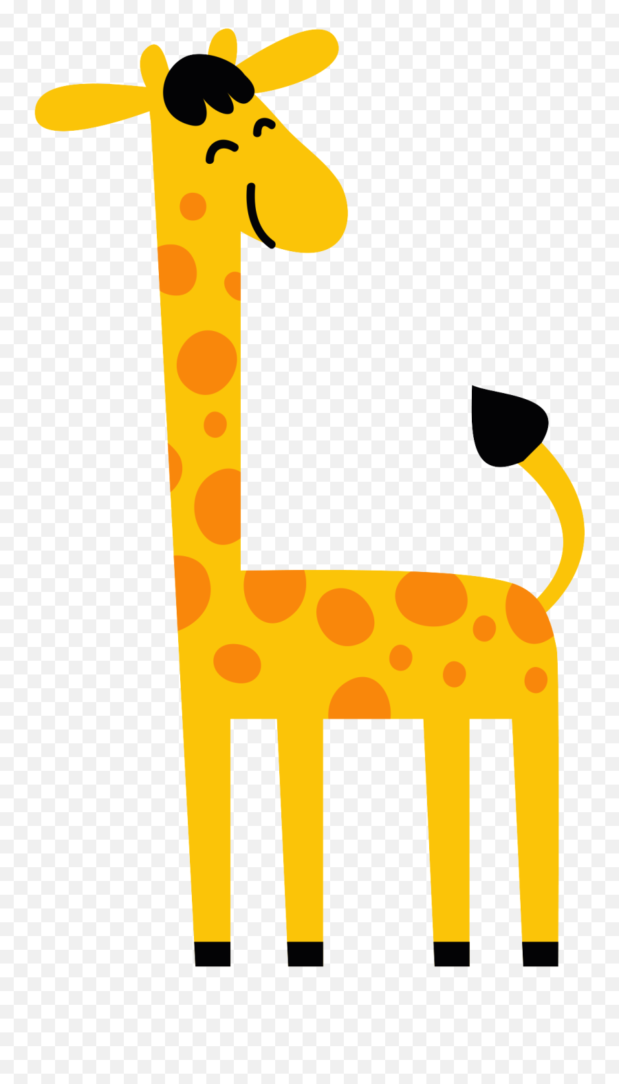 Giraffe Cartoon Northern Download Free - Cartoon Giraffe Transparent Emoji,Giraffe Emoticon