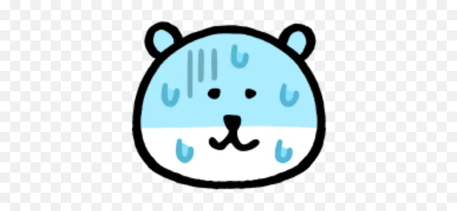 W Bear Emoji Whatsapp Stickers - Stickers Cloud White Teddy Fresh Logo,Teal Emoji