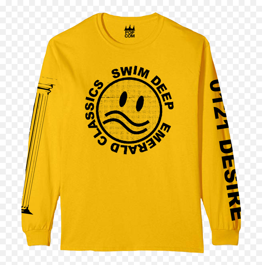 Swim Deep - Swim Deep Emerald Classics Shirt Yellow Emoji,Emoticon T Shirt