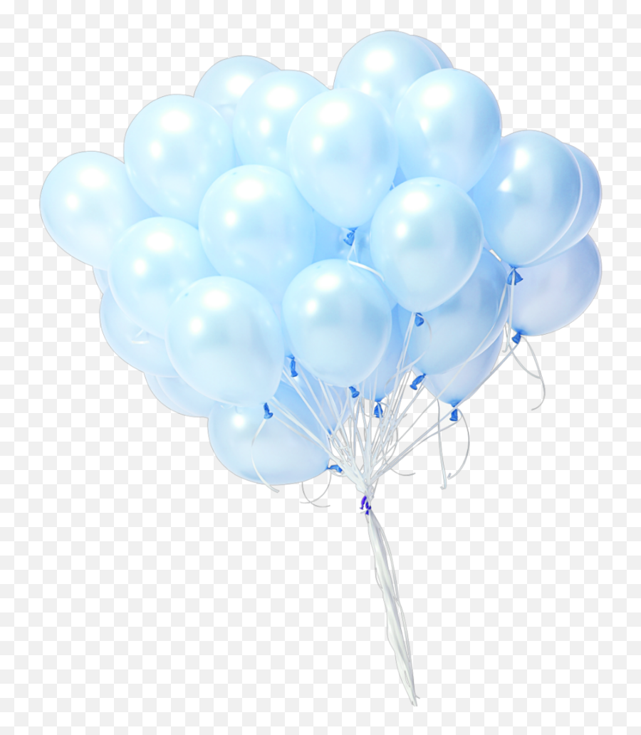 Blue Balloons Balloon Blueballoon Emoji,Blue Balloon Emoji