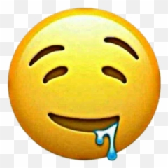 Trending - Drooling Emoji,Emoticon Me Gusta