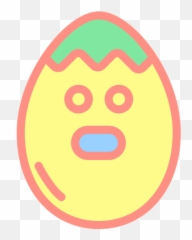 Shocked Emoji Icon of Colored Outline style - Available Dot