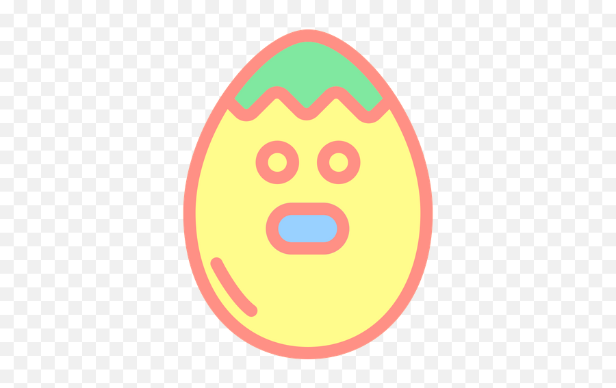 Shocked Emoji Icon Of Colored Outline Style - Available In Dot,Shocked Emoji Png