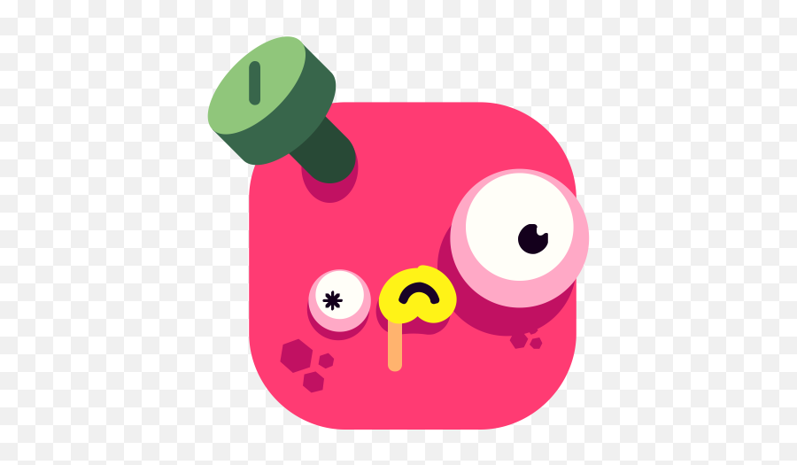 Emoji Emoticon Monster Red Smiley - Dot,Red Emoji