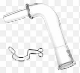 Pulsar Glass Cartridge 45 Degree Adapter - Plumbing Fitting Emoji