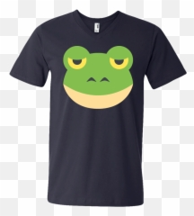 Frog Face Emoji Mens V