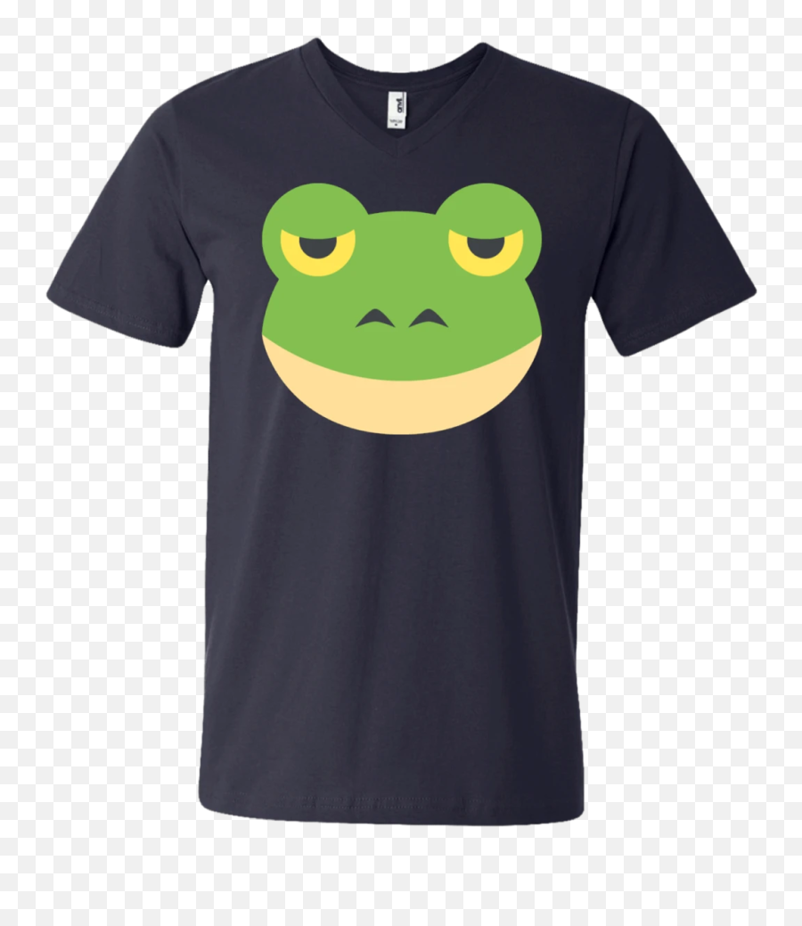 Frog Face Emoji Mens V,Emoji Frog