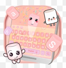 Marshmallow Candy Keyboard - Cartoon Emoji