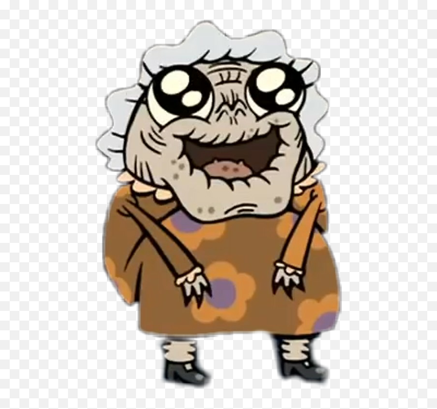 Grandma Abuelita Abuela Flapjack Grandmother - Flapjack Little Old Lady Emoji,Grandma Emoji