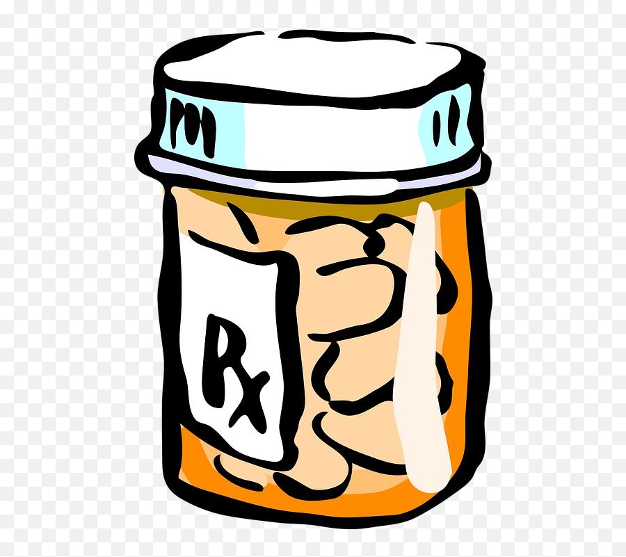 Free Pharmaceutical Medicine Vectors - Transparent Background Pill Bottle Clipart Emoji,Cookie Emoticon