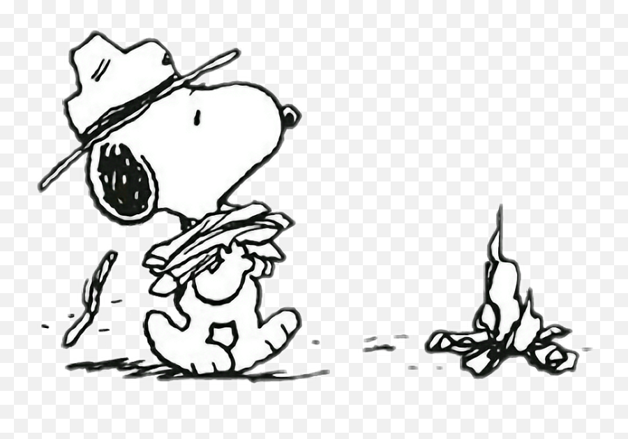 Repost Snoopy Dog Fire Draw Cute - Snoopy Emoji,How To Draw The Fire Emoji