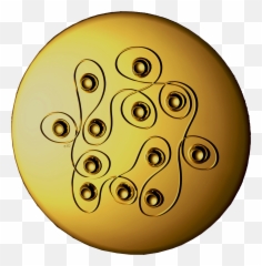 Imu Abacus Medal - Circle Emoji