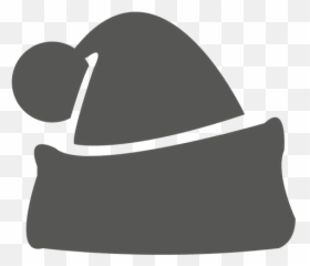 Christmas Hat Transparent Png Or Svg To - Cap Santa Claus Icon White Emoji,Laughing Emoji Beanie