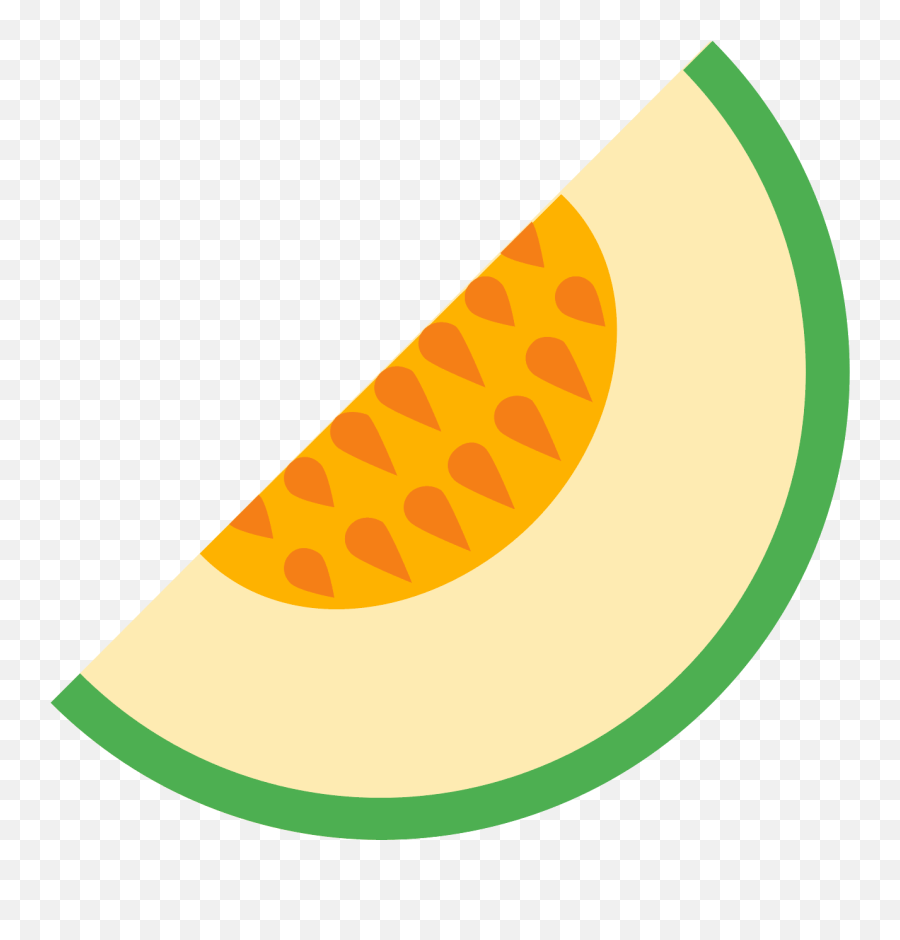 This Is A Slice Of A Melon Fruit - Melon Icon Emoji,Melon Emoji