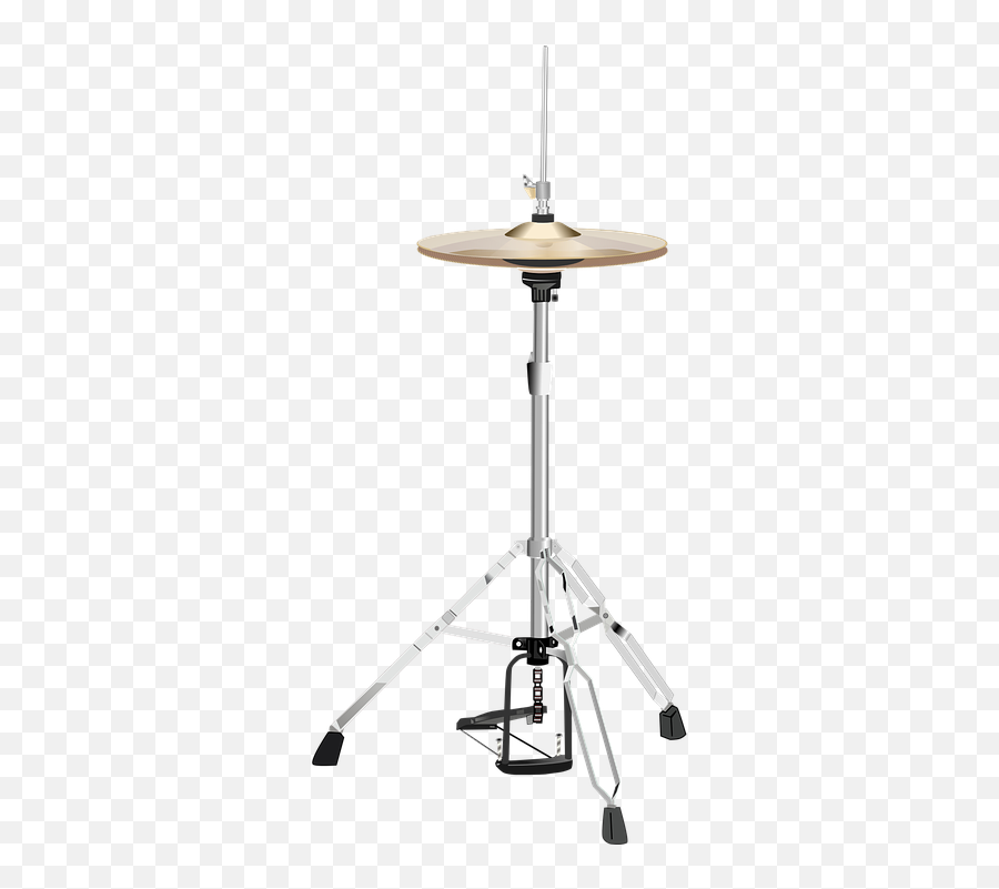 Hi Hat Drums Musical Instrument - Transparent Hi Hat Png Emoji,Drum Set Emoji