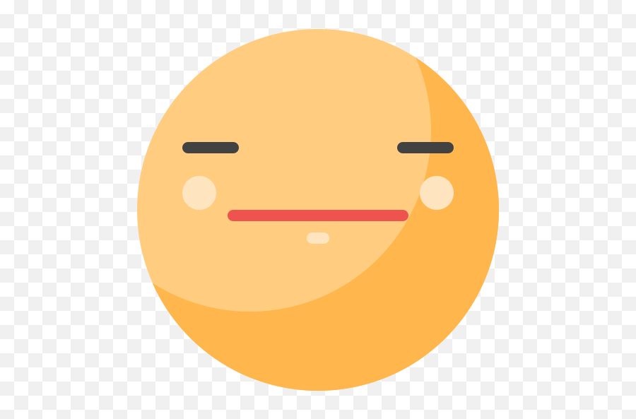 Expressionless - Circle Emoji,Expressionless Emoji