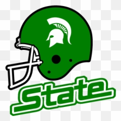 Michigan State Spartans Helmet Vector - Michigan State Helmet Vector Emoji,Spartan Emoji