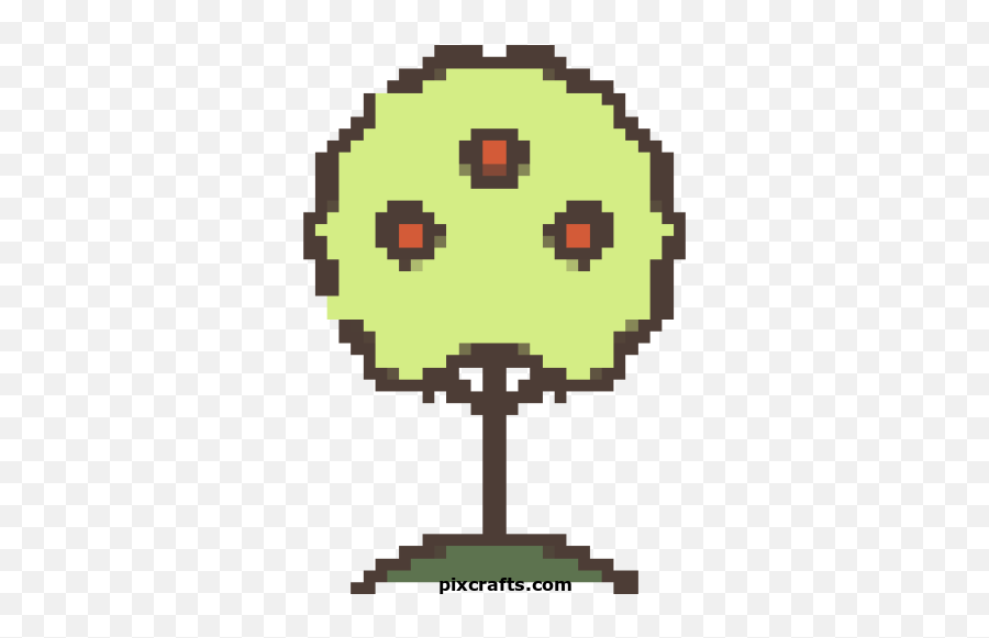 Tree - Printable Pixel Art Papa Capim Emoji,Tree Emoticon