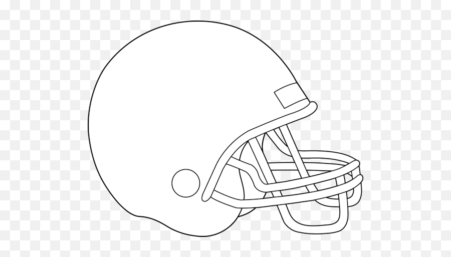 Football Helmet Clip Art Free Clipart - Blank Football Helmet Coloring Pages Emoji,Football Helmet Emoji